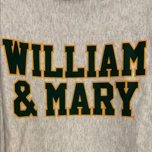 William and Mary Champion Sweatshirt